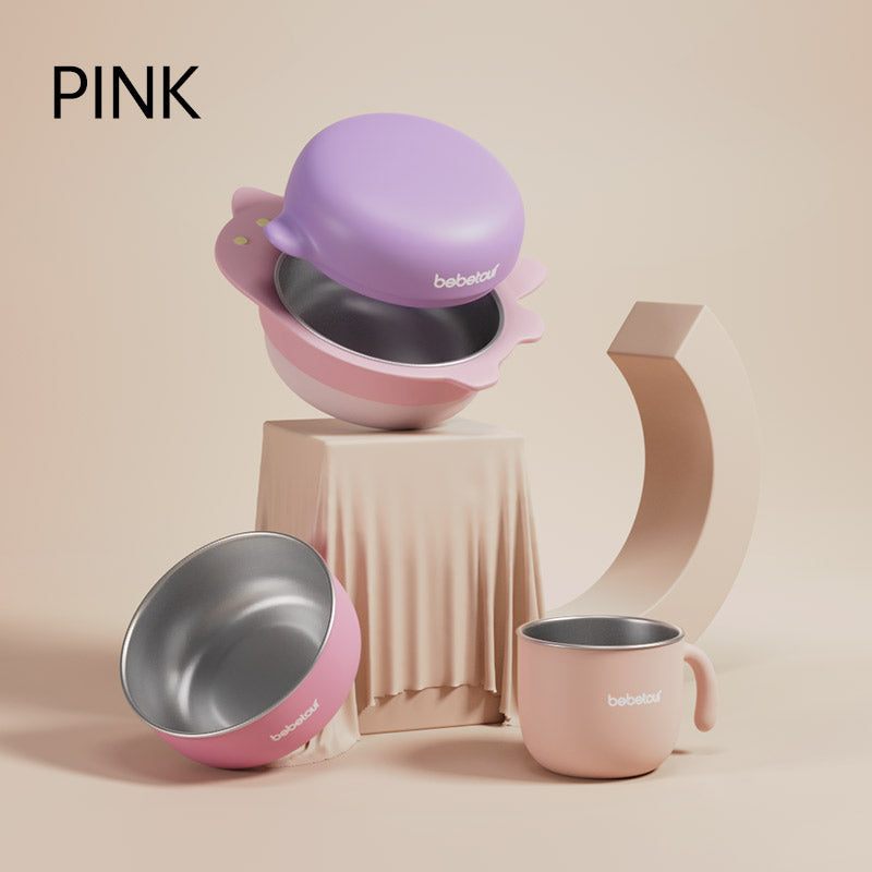 Bebetour Dinosaur-Shaped Portable Bowl Set Bebetour Australia